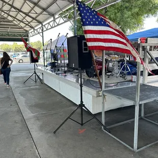 Basque Festival stage