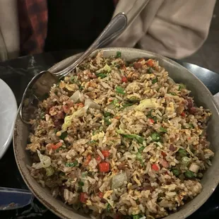 Salchicha Arroz Chaufa l