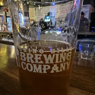 a pint of beer