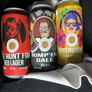 Canned beer