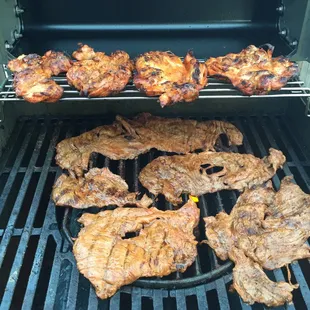 chicken &amp; steak asada