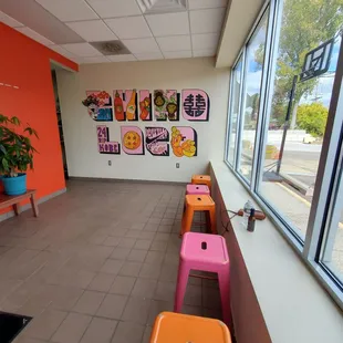 Interior. Beautiful and great vibes. Please let us dine in at some pt! We traveled far!