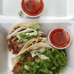 Korean BBQ and Crispy Carnita tacos.  Awesome!