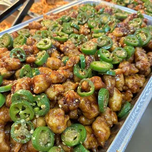 Catering order: Jalapeño chicken