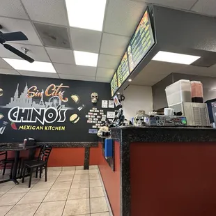 Inside of Chino's