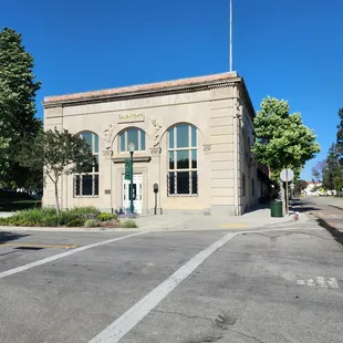 Outside of the Chino Youth Museum on the corner of 6th and D St.