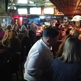 Packed house Saturday Night - Took this photo standing.