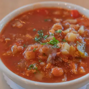 Manhattan clam chowder for the win!