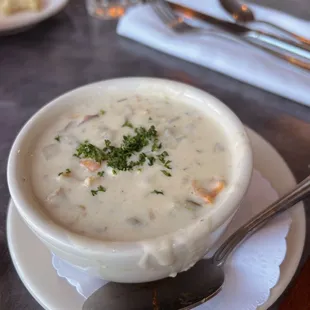 Clam chowder