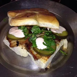 PORK BELLY SLIDER PLATE