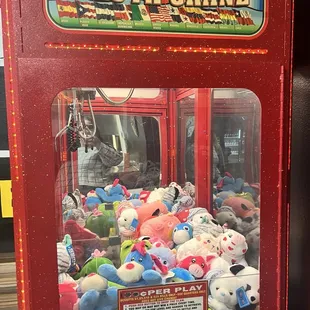 Vending fiesta crane machine