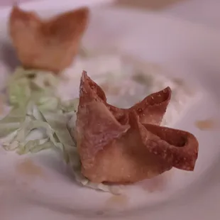 Cream cheese wontons