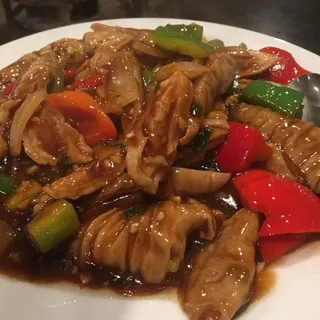 G4. Pan Fried Pork Intestines