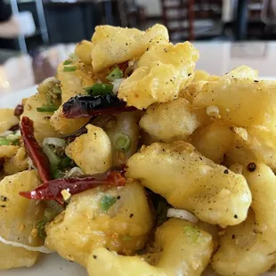 Salt and pepper Squid