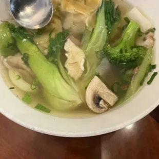 Wonton soup