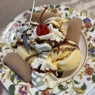 Mochi and ice cream