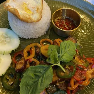 Ka Praw Moo Krob (Spicy)