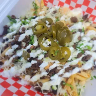 Carne asada fries