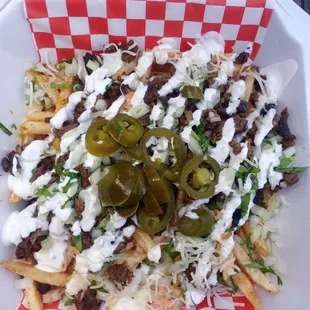 Carne asada fries