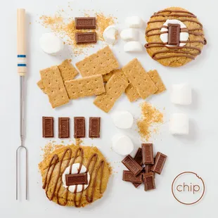 S'mores! A perfect beachside bonfire treat!