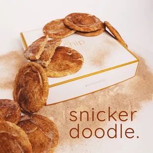 The Snickerdoodle is unleashed! A little cinnamon-spicey, crisp on the outside, soft in the middle...