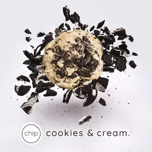 Cookies n' Cream -- originally an ice cream flavor, now in a cookie! (lol)