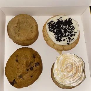 Assortment of cookies