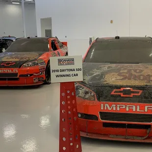 Cars the way they won. With the soda dried up on it