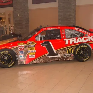 In the lobby: 1 Jamie McMurray car