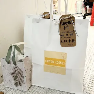 Chipidee Cookie Teacher gift thanking her for teaching my granddaughter to be "one smart cookie".