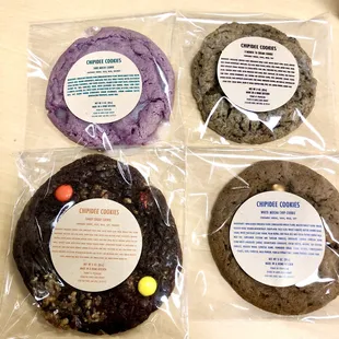 Taro Mochi, Candy Crush, S'moreo n Cream, White Mocha Chip