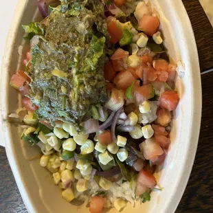 Dark brown guacamole