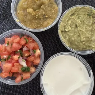 Condiments on the side