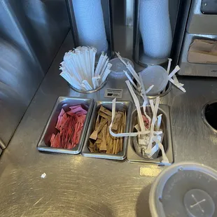 Cup station was gross