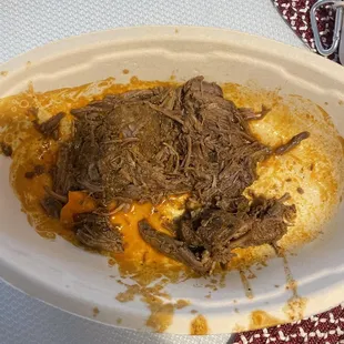 I ordered a barbacoa bowl for lunch, with lots of toppings including guac. And they charged me 26 dollars for this.