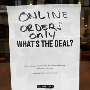 Locked the doors and told me to go away