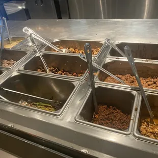 burritos and wraps, interior