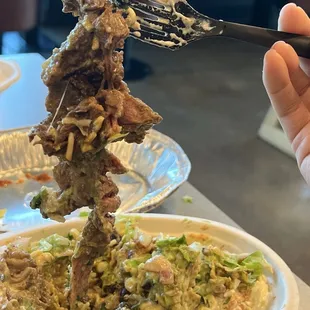 Didn't even try to cut the steak