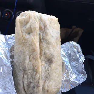 Tiny burrito, was skimped on everything