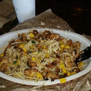 Chicken Burrito Bowl