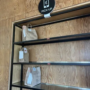 Online order pick up! The best!