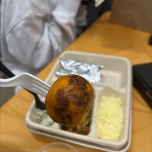 This came with my meal today??? This location is terrible. Do better.