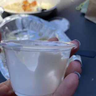 What they planned to serve me the meal in!!! How absolutely absurd!