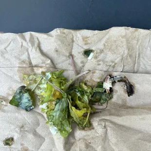 Greens need to be washed, cleaned and separated from good vs bad