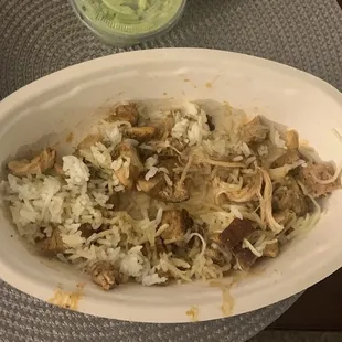 Burrito bowl