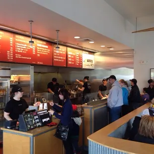 It&apos;s a busy place. The food is good as with all Chipotles.