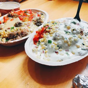 Burrito bowls