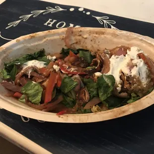 Salad Bowl Chicken Really?