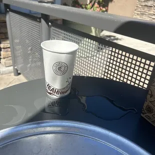 Water is leaking from water cup, how is that even possible?