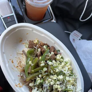 $26 DOUBLE steak bowl